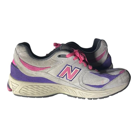 New Balance Mens 11.5 2002R Rain Cloud Prism Purple Lifestyle Sneaker M2002RWB - Picture 7 of 8